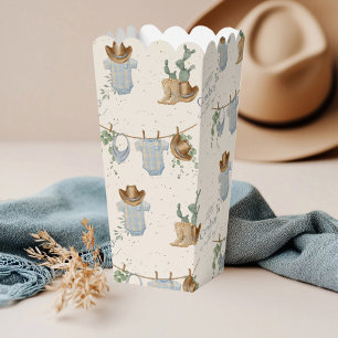 A Little Cowboy Baby Shower  Favour Box