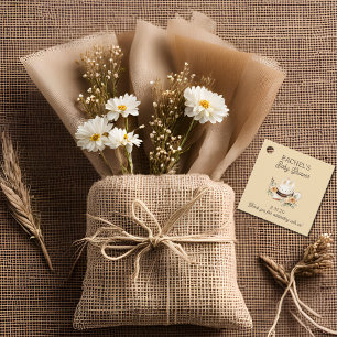 A Little Cowboy is on His Way Western Baby Shower  Favour Tags