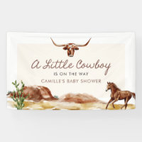 A Little Cowboy Western Baby Shower