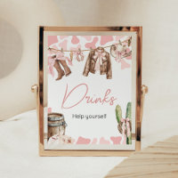 A Little Cowgirl Baby Shower Drinks