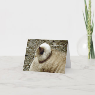 A Little Curlicue in Your Life Note Card