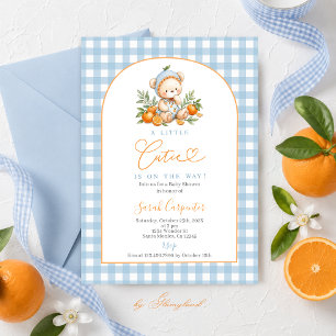 A Little Cutie Baby Shower Invitation