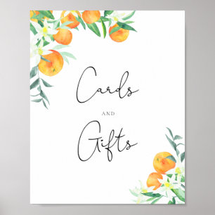 A little cutie cards and gifts baby shower poster