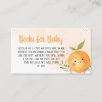 A Little Cutie Citrus Orange Books for Baby