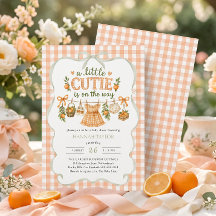 A Little Cutie is on the Way Baby Shower