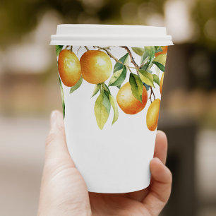 A Little Cutie Is On The Way Baby Shower Paper Cups