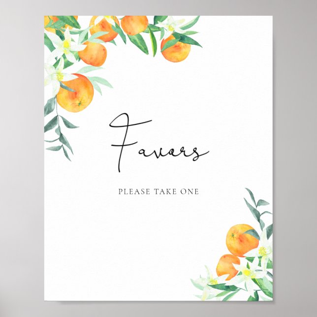 A little cutie is on the way \  Favours Poster (Front)