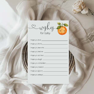 A Little Cutie Orange Clementine  Wishes For Baby