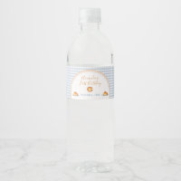 A little Cutie Pie First Birthday Blue Gingham