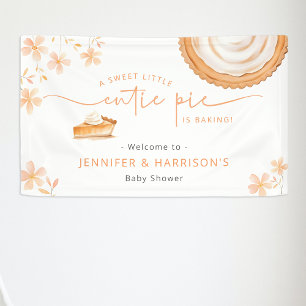 A Little Cutie Pie Is Baking   Baby Shower Banner