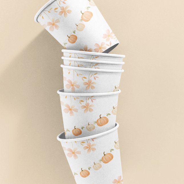 A Little Cutie Pie Is Baking | Baby Shower Paper Cups (Creator Uploaded)