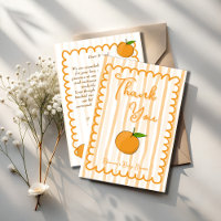A little cutie whimsical citrus baby shower
