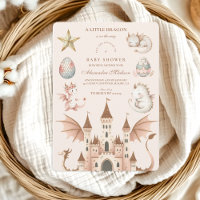 A Little Dragon is on the Way Baby Shower