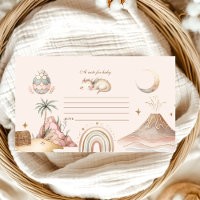 A Little Dragon is on the Way  Note for Baby