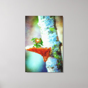 A Little Dragon Sleeps Canvas Print