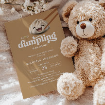 A Little Dumpling Is On The Way Baby Shower
