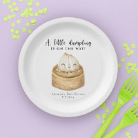 A little dumpling is on the way baby shower
