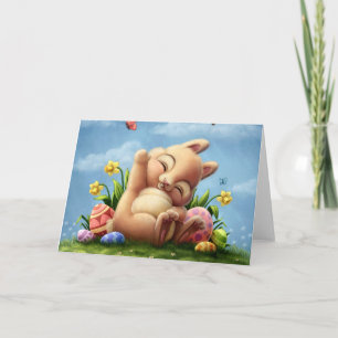 A Little Easter Bunny Holiday Card