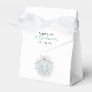 A Little Elephant Boy baby shower  Favour Box