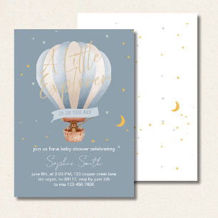 A Little Explorer Is On The Way Invitation