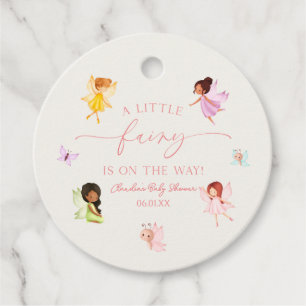A Little Fairy Is On The Way! Baby Shower Favour Tags