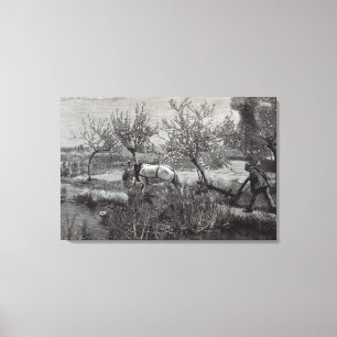 A little farm well tilled', Picardy Canvas Print