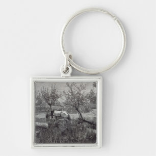 A little farm well tilled', Picardy Key Ring