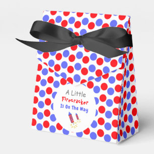 A Little Firecracker Is On The Way Favour Box