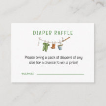 A Little Fisherman Baby Diaper Raffle