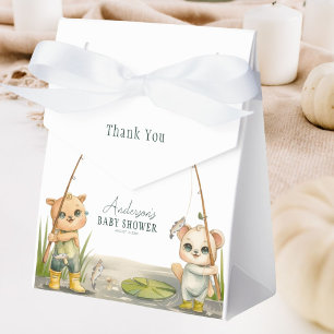 A Little Fisherman Is Reeling in Joy Baby Shower F Favour Box