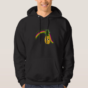 A little fruity with pineapple and rainbow for pri hoodie