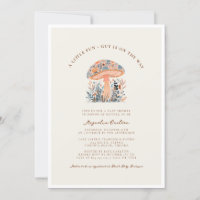 A Little Fun Guy Mushroom Fall Baby Shower