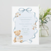 A Little Gentleman Blue Boy Bear Baby