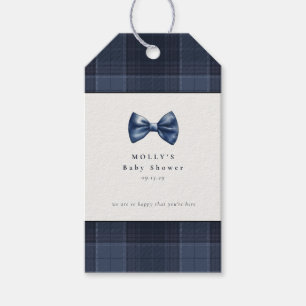 A Little Gentleman is on his way Baby Shower  Gift Tags