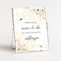 A Little Honey Bee Baby Shower Envelope Station