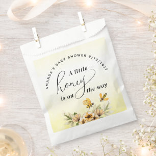 A little honey bee Baby Shower Favour Bags