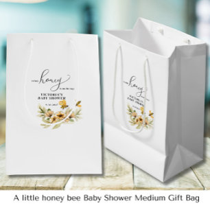 A little honey bee Baby Shower Medium Gift Bag