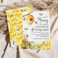 A Little Honey Bee Sunflower Baby Shower