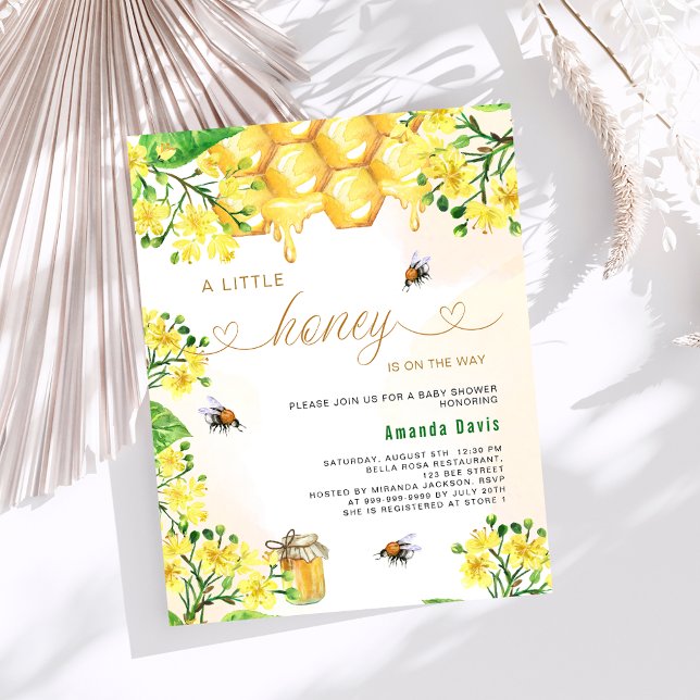 A little honey bee yellow budget baby shower (Creator Uploaded)