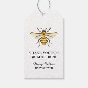 A little Honey Is On The Way Baby Shower Gift Tags