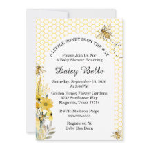 A little Honey Is On The Way Baby Shower