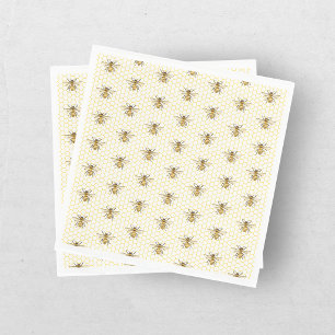 A little Honey Is On The Way Baby Shower Napkins