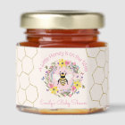 A Little Honey Is On the Way Pink Baby Shower