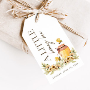 A Little Honeybee -  Spring Baby Shower Favour Gift Tags