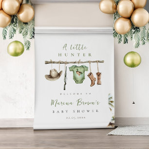 A little Hunter is on the way Backdrop Tapestry