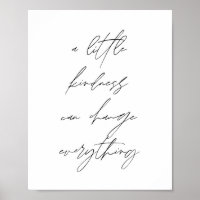A little kindness can change everything