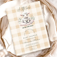 A Little Lamb Baby Shower