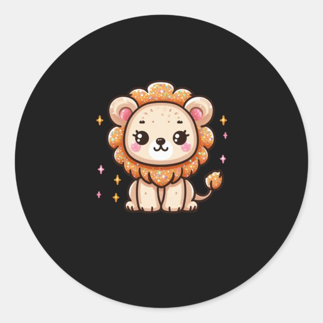 A Little Lion Sticker  (Front)