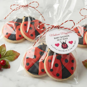 A Little Love Bug Is On The Way Ladybug Favour Tags