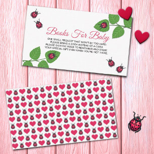 A Little Love Bug Ladybug Books For Baby Enclosure Card